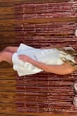 I normally am a size small in lulus dresses so this one runs a bit big!! I sized down and ordered an XS since it is a loose fitting style. It fit great and I wore it for my bridal shower! Loved it - Emily I.