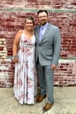 This dress is nearly perfect!  If you have boobs, go up a size,  it is not cut for the ladies up top.  I don't think I have ever gotten as many compliments on a dress.  It's very fun to dance in too because it is so "flows". - Robin G.
