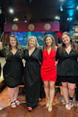 I wore this for my bachelorette in Miami and it was perfect! I got tons of compliments on it and it was a great color! I have a bigger booty and a small upper body so it was a bit big up top as you can see in the photo. But it was great! - Kayla H.