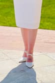 These shoes were perfect for my bridal shower. They made me feel classy with a little touch of feminine with the bow. They were comfortable and I wore them for hours and my feet didn't hurt. I am typically a 7.5 in heels but got an 8 and it fit perfect - Sarah B.
