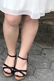 This is a perfect black wedge - very comfortable! - Kate F.