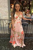 I wore it for Mother's Day and I received so many compliments. The color is beautiful and the quality was amazing. It looks expensive. The dress was long for me but nothing a tailor can't fix. - Nachelle H.