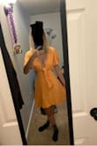 I bought this to wear for a wedding and it was so cute. The cutouts are flattering and sexy without being inappropriate or trashy looking. I love this dress. - Hannah C.