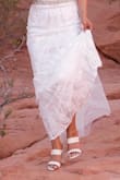 Exactly what I was looking for. Such a comfortable heel. I wore this all day for my wedding and even during photos when we had to climb all over rocks. - Jennifer L.