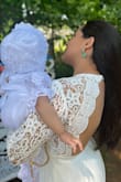 Perfect! And a beautiful dress. The shipment was made earlier than expected and is exact to the description. Fully recommended. - Ana R.