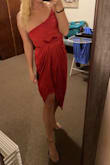 I bought this for a formal wedding and I think it will be perfect! Flattering fit and I love the color. - Natalie P.