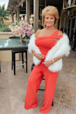 This darling stole was the perfect addition to the sweet red jumpsuit I ordered for a recent wedding in SoCal. I felt like a princess! - Lisa N.
