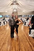 Loveee this dress. Perfect about of sexy and appropriate for a wedding. Stretchy and forgiving in the stomach area if you fear bloating after dinner and a drink or 5 lol - Lindsay H.