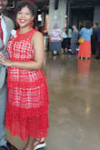 OMG.. THE BEST DRESS; loved it so much. Probably should have worn a strapless bra but not too noticeable. Loved the red and made it a whole theme! - Aliyah N.