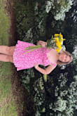 This dress fits perfect! Super comfy with adjustable straps! - Layla S.
