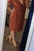 The fit on these shoes isn't the BEST but it's still a really great pair. I've worn it with patterned dresses and solid colors for weddings, events, and even just nice occasions, and it looks so cute and classic. Plus, I prefer this heel to a spiky one because I didn't sink on grass. - Naomi G.