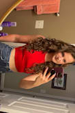 This top is adorable, and fits so well! 10/10 would recommend - Elle C.