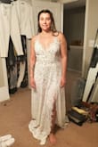 I love this dress, it is beautiful, I didn't realize it's just body suit underneath, but that's ok i'll be wearing it on the beach. It was a little snug around my waist. I can't wait to wear it for our vow renewal! - Holly M.