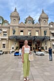 These pants were great for traveling as they're a light material that doesn't take up much space. They're a great color and I love that they are high-waisted. - Kelly W.