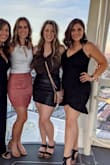 Brought this dress for a girl's trip to Las Vegas and loved it! It's sexy and extremely flattering and comfortable too! Did not even need to wear a bra with it! Far right dress - Ashley S.