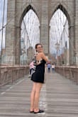 The dress is super cute and I got so many compliments on it. The fabric is very pleasant and it can be worn casually during the day or at night with some cute heels. Very happy with my purchase - Jovana L.
