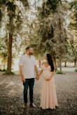 This dress is everything! The quality is amazing. It flows so beautifully. I bought a medium and it fit perfectly. The only complaint I have is the zipper. It gets stuck but I managed to get it up all the way with a little help from my husband. I love that I can wear it again after pregnancy. Worth every penny. - Hejin H.