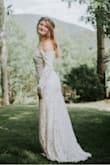 So this ended up being my wedding dress. It fit well and looked lovely. That being said - the zipper was incredibly difficult to zip, even with help. It catches on the seam. I successfully zipped it up day of the wedding, however 5 minutes before ceremony it broke. Luckily my photographer was able to sew me into it. A less sturdy person probably would have had a melt down. Fix this zipper!! - Callie R.