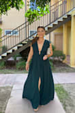 This dress is so amazing! Get tons of compliments at my friend's wedding. - Nancy S.