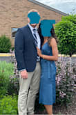 I wore this to a wedding and it was perfect! Loved the style for my body type. The color was beautiful and material so soft.
I will say the material has no stretch. I ordered a small, which was slightly loose around my bust and just fit around my hips. I just pinned the inside wrap to fit more snugly. Lastly, I love how soft the material is, but it does snag easily. - Rachel O.