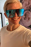 I was nervous to get these but they are so great. Comfortable on my face, I get so many compliments, and it blocks out the MOST Sun! - Marisa H.