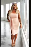 I absolutely loved this dress!! I bought it for a photo shoot for my salon and it was perfect! The color, the material, the fit.. just perfection!! I got so many compliments on it. Would definitely wear again to a wedding or cocktail party. HIGHLY RECOMMEND - Lexi N.