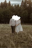 If you're thinking about getting it, do it! I was on the fence about ordering this for my engagement shoot as sometimes I can be in between sizes, but I'm so happy I went for it! It's exactly as shown in the product photos (not see-through at all), and looks good on mid-sized gals too! My only complaint was that it's a bit longer than midi on me-making it a bit of an awkward length, but that's what happens when you're not as tall as a model. I just wore heels and it was alright, and could easily be hemmed! - McKenna M.