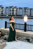 Absolutely stunning!
I had to get it hemmed but other than that I'm in love this dress. My date loved it! - Martha S.