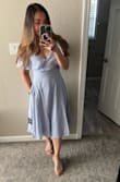 This dress is soooo pretty and can't wait to actually wear it for something. The only thing that I didn't like about it was the neckline, just a little too low (just not used to a low neckline). But definitely beautiful!! - Suyenne D.