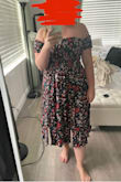 Beautiful dress for the summer. Love this shoulder style. - Kaleigh H.