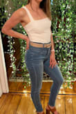 Love it, good fit and stretchy, length is normal - Rachel B.