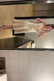 This dress worked great for a gold themed wedding! I love the color and it is a good length for a midi dress. - Grace H.