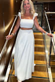 Wore this on my cruise to Greece. It was so light a beautiful! Loved it - Heather T.