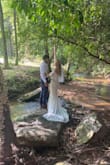 I wore this beauty to get married and it was perfect! Comfy and stretchy enough to not be stiff and uncomfortable like other wedding dresses I tried on! - Carla K.
