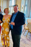 This dress looked stunning on. I got so many compliments. The straps are adjustable which is nice. The back of the dress barely hit the floor with my heels on but I didn't have time to get it hemmed. Highly recommend. - Candace D.