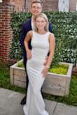It was definitely long but that's to be expected bc I'm short lol. Loved the dress for my rehearsal dinner! - Grace S.