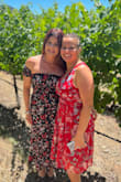 Due to Menopause I have gained an easy 10 pounds over night! This summer I had to purchase all new dresses and size up from a x-small to a small. I now have a belly that looks 4 months pregnant and sticks out. I read reviews and decided to order an x-small in this dress. The quality is wonderful, it camouflages my belly, makes me feel sexy and it is so comfortable! I wore it on a wine tasting trip to Napa and also to a trip in Hawaii and it was perfect for both events plus i didn't have to worry about eating or drinking and feeling uncomfortable with this dress. The sleeves are snug but not too tight. There was no need to wear a bra-it was very supportive. I have several other Lulu dresses and the quality is by far above my expectations. Lulu's customer service is attentive and they stand by their product which is very important to me when shopping online. - Madison D.