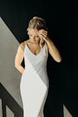 I wore this dress for my wedding in the US Virgin Islands. I had tried on $1,500+ weddings dresses before choosing this one for the price, comfort, and quality. It fit perfectly and was beyond comfortable. I received so many compliments! - Bailey M.