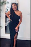 Perfect dress. My bust area is a little short so my strapless bra was showing a bit through the cutouts but I didn't care. Felt like a million bucks! - Ashley B.