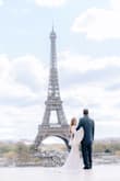 I have worn this dress to 2 elopement photo shoots. Our original elopement (Paris) was postponed due to covid, so we had photos in Washington State & then we were able to go to Paris 2 years later. I plan on wearing this dress again too for anniversary photos. This dress travels very well & holds up great in rain & snow! - Elizabeth T.
