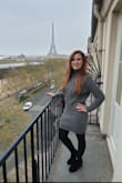 Loved this set. Perfect for my trip to Paris in March/April as it was still fairly cold out. I also wore the sweater a few times with jeans. Super comfortable & kept me nice & warm. I'm 5'1" & the length was perfect. - Elizabeth T.