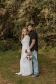 Absolutely loved this dress. So soft and flowy and it fit me perfectly. The lace sleeves were soft and somewhat stretchy. Great quality. - Chelsey B.