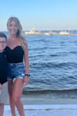 Loved it!!! I am a true medium though and I ended up ordering a small based on the reviews and it was perfect. Although I am VERY small chested so it was still roomy up top but I know that's just me. Would recommend sizing down. - Lauren Z.