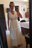 Im a new mom with a 4 month old, and *new* larger breasts. We are getting married in August. Looking for a boho wedding dress was difficult with my new baby body. Lulus allowed me to try multiple dresses to find this PERFECT dress! - Jennifer E.