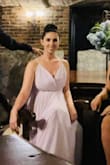 I bought this dress just to have because I attend a lot of special events. I really liked it the color is great and the fabric is really good quality. It is a little big on top, but it is excessively long. - Livia J.