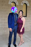 Such a nice dress, wore it to two different weddings! Nice thick fabric, loved the colour. Was worried about the bra situation especially because I have a larger bust but I was surprisingly able to wear it without a bra!! - Angela Y.