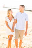 I love this dress and how flattering it is. It did shrink with delicate wash, but still turned out to be very cute for engagement pictures! - Chelsea L.