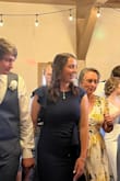 I had ordered large but it was too tight in the bust. I was amazed that the return process was easy and the next size up arrived quickly. 
Wedding guests loved it and the colors fit perfectly with the color theme! - Geri C.