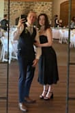 I wore this to a wedding and loved it omg the dress is so so cute. The straps tie (adjustable), the dress itself is a bit stretchy, and it even compresses the boobs a bit to give some light cleavage. 100% recommend. - Olivia A.