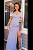 loved this dress! The color and style was everything! Little bit long but nice - Ruth M.